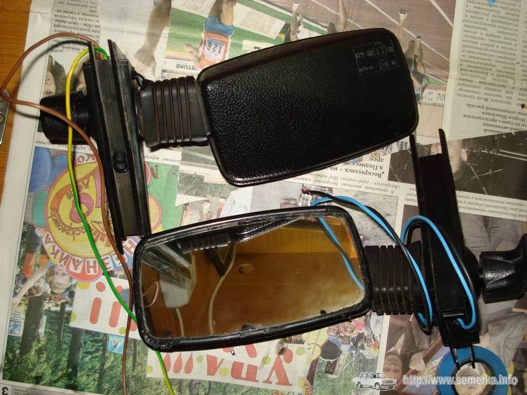 вот так выглядят уже собранные зеркала, готовые к установке
